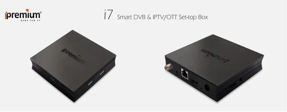 IPremium I7 Отт Android ТВ коробка DVB-S2 спутниковый ресивер mickyhop OS DreamIP ТВ вечно Smart Декодер каналов кабельного телевидения I9 Мини версия