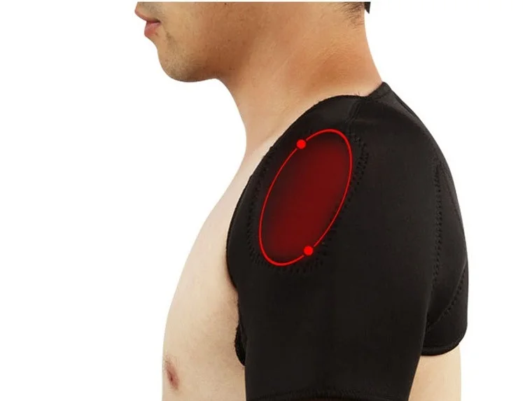 Aolikes 1 шт. теплый протектор для плеч и спины/Защита от боли в суставах/Двойная Защита плеч/Встроенный турмалин