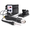 8586 2 In 1 ESD Hot Air Gun Soldering Station Welding Solder Iron For IC SMD Desoldering+Heating Core+Tin Wire+ 6pcs Nozzles ► Photo 2/5