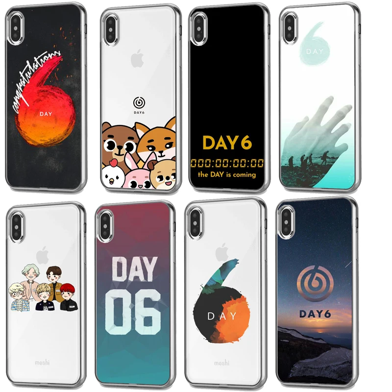 Чехол для iPhone XS MXA XR 7 8 DAY6 Мужской мягкий силиконовый чехол телефона 11Pro X Plus 6 6s 5 5S SE
