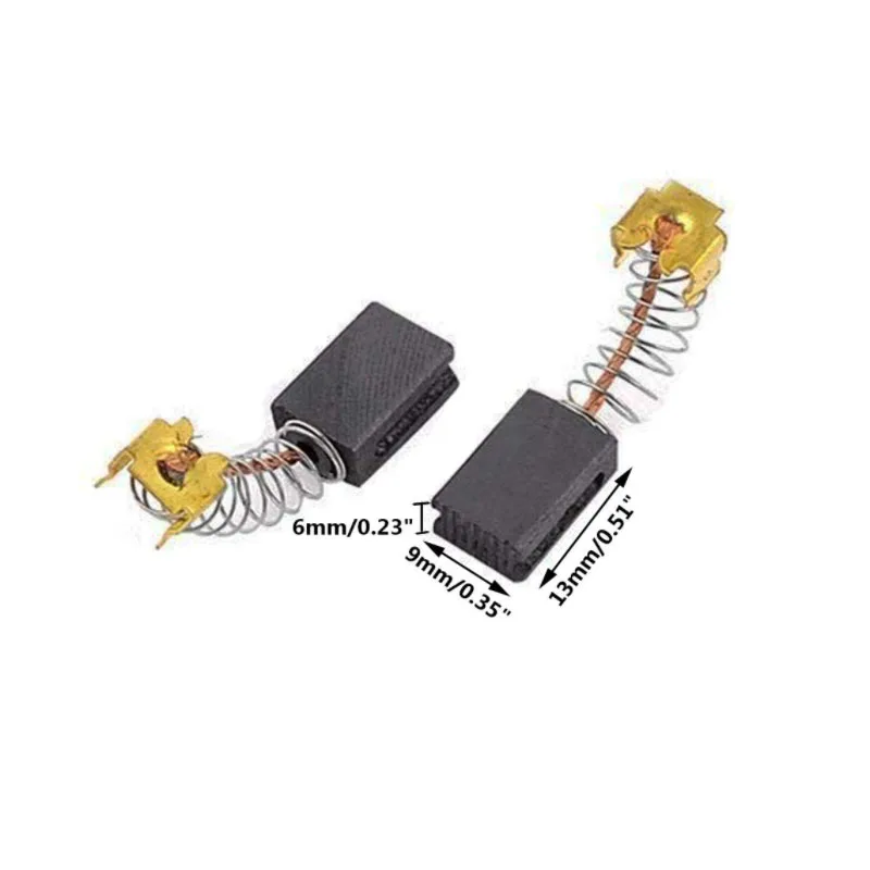 Карбоновые щетки для двигателя Makita 13 мм x 9 6 модель 419 Упаковка из 20|Щетка| |
