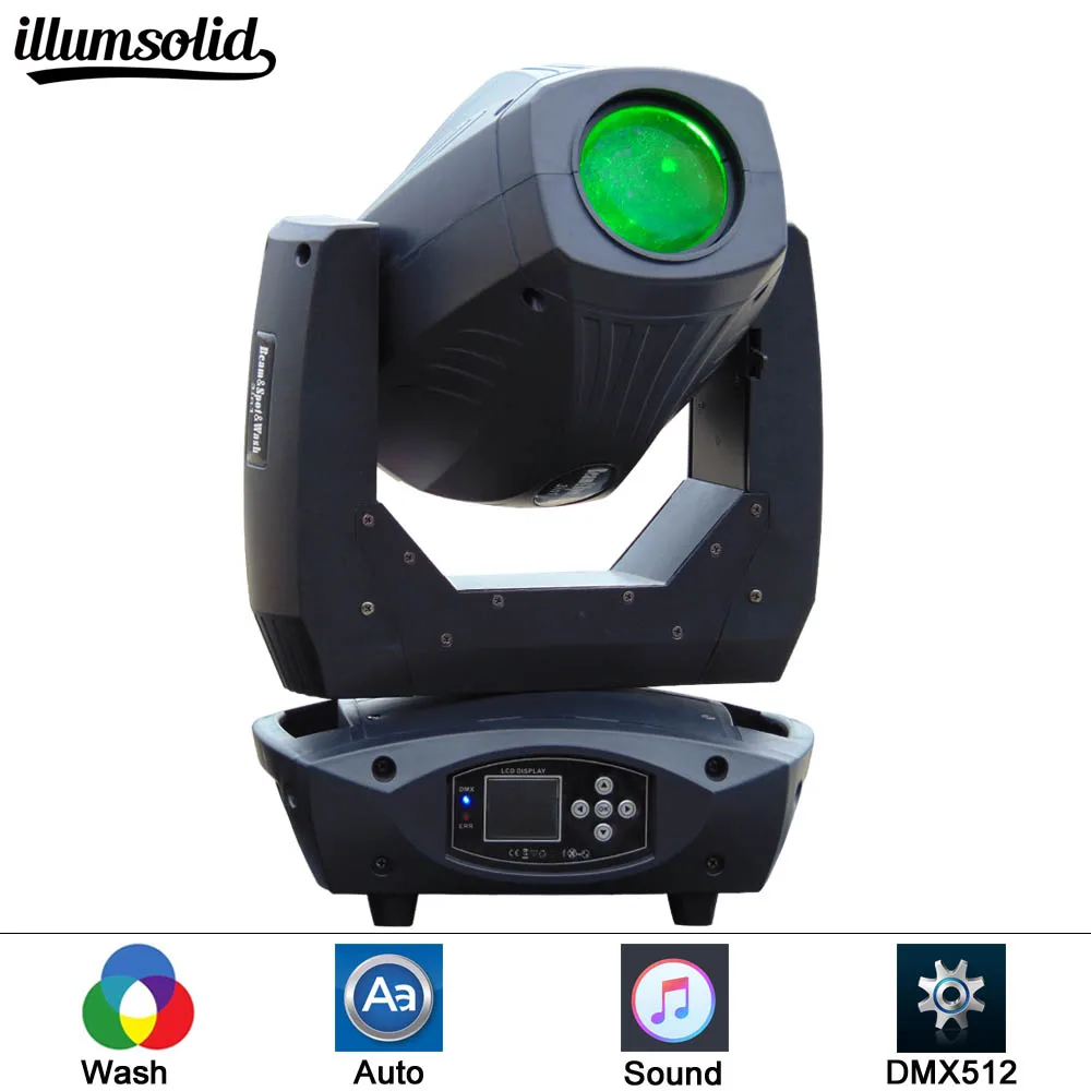 DMX 512 Освещение сцены 200 W перемещение головы 3In1 светодиодный луч Professional для КТВ Club