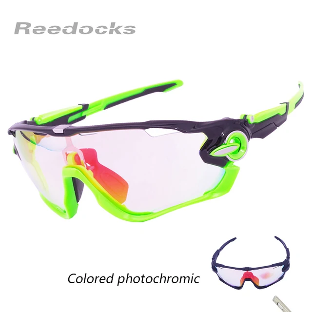 Special Price 2018 New Red Photochromic Cycling Glasses Men Women Bike Eyewear Outdoor Sport Bicycle 3 Generation Blue Photochromic Sunglasses