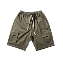 Новинка года, летняя свободная Мужская одежда для молодых мужчин, мужские шорты с пятью точками, 5XL