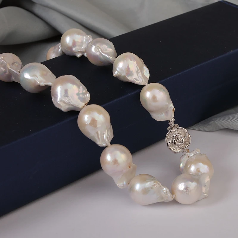 [YS] 12 13 мм высококачественное белое колье в стиле барокко|jewelry necklace|jewelry jewelryjewelry high