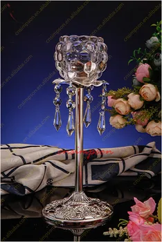 

20pcs/lot silver metal wedding Candle holder for Hotel Ornaments Supplies Wedding centerpiece party decorations event decoration