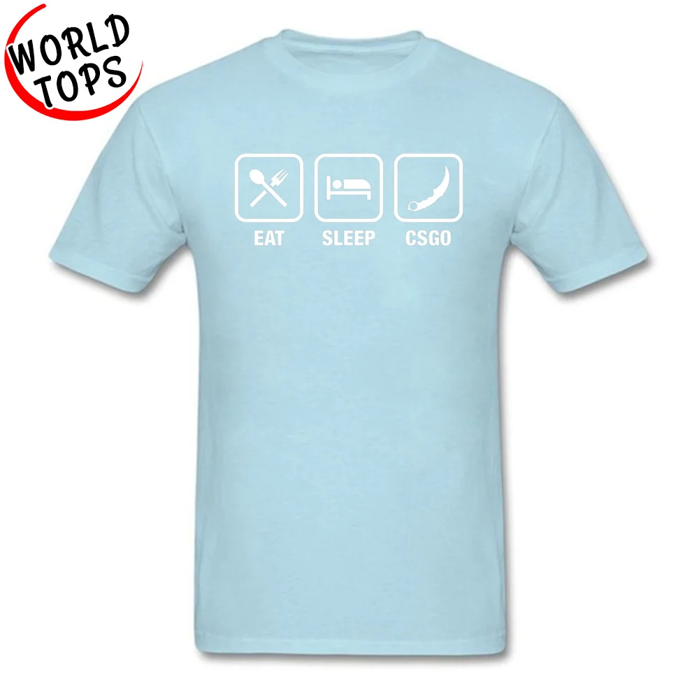 Дешевые отличные футболки с надписью Counter Strike Global offension Eat Sleep Game Programmer мужские