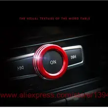 Angelguoguo украшение ручки громкости автомобиля/украшение громкости Ручка наклейка подходит для Mercedes Benz A C B E GLK GLA CLA GLE класс