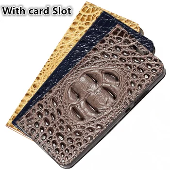 

HX13 Genuine Leather Flip Phone Case With Card Slot For Meizu Pro 7 Plus(5.7') Cover Case For Meizu Pro 7 Plus Flip Case