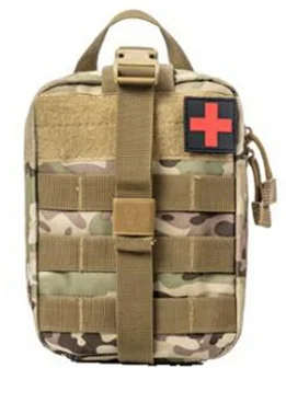 Тактическая Сумка MOLLE EMT, медицинская сумка, нейлоновая сумка с заплаткой для первой помощи, для пейнтбола, на открытом воздухе - Цвет: CP