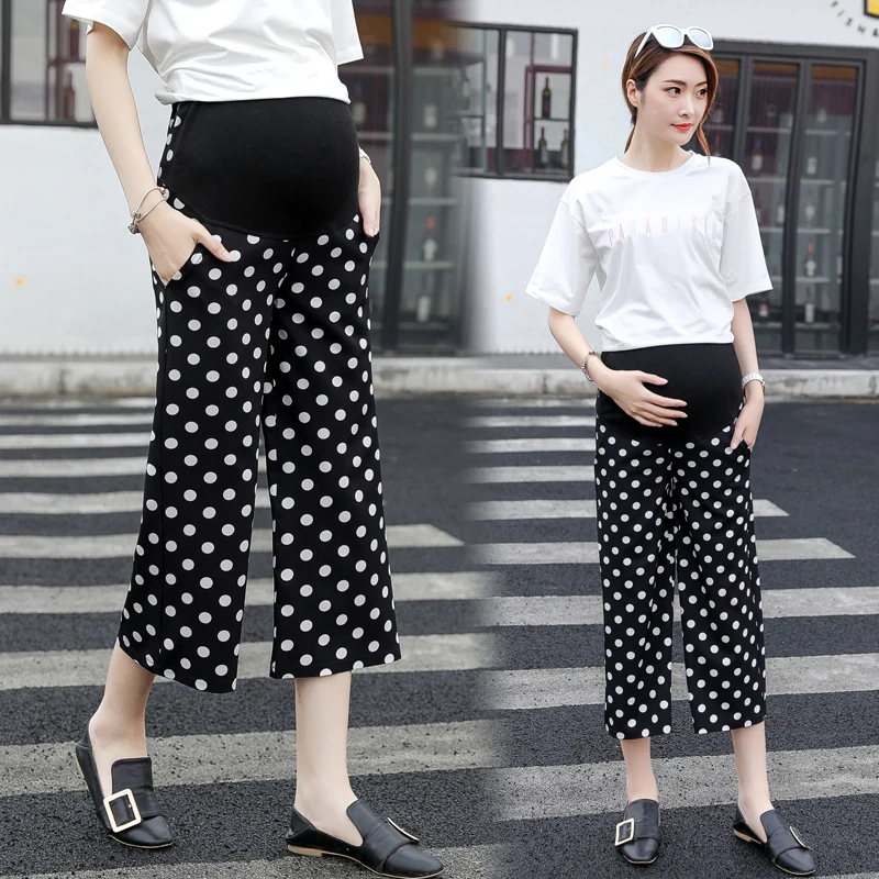 satin maternity pants
