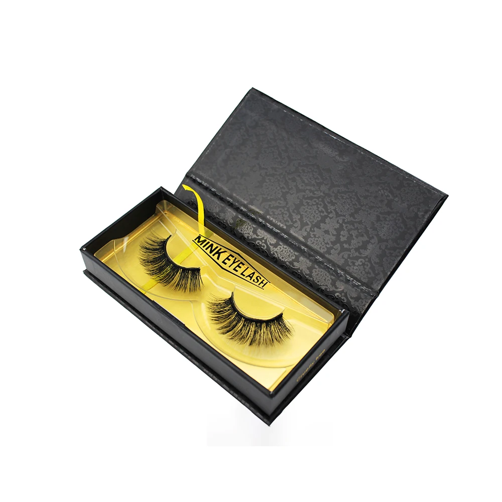 

CROWN LASHES Wholesale Siberian Mink False Lashes 3D Mink Eyelash With Custom Package