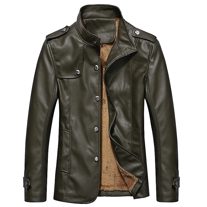 New arrive brand motorcycle leather jackets men's PU