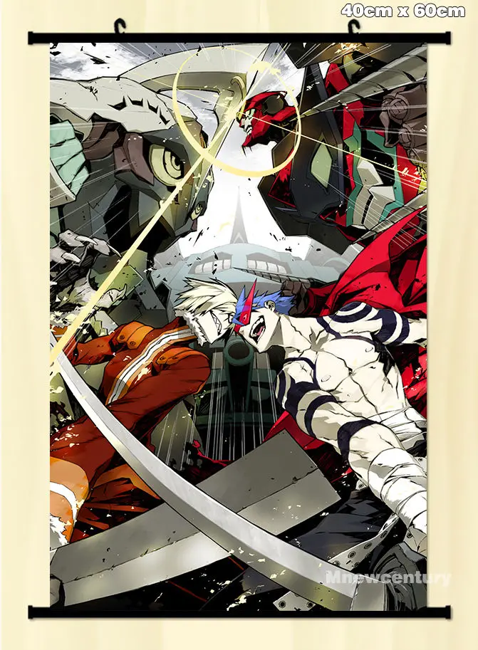Бесплатная доставка Настенные Прокрутки Tengen Toppa Gurren Lagann Kamina постер японское