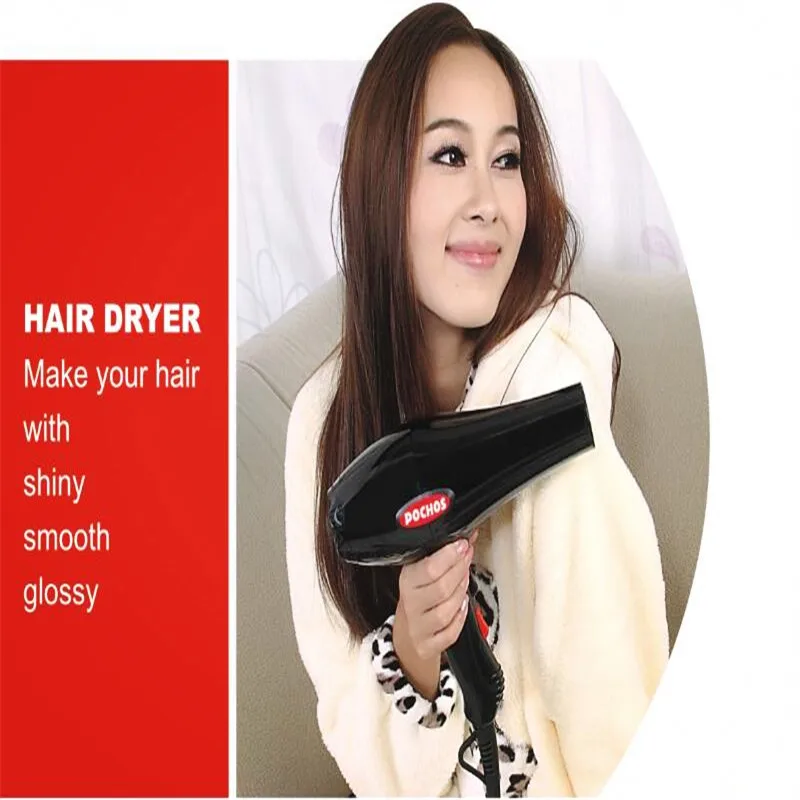 POCHOS.Professional AC motor Hair Dryer.2000W.Free shipping.2 meters line.Gift European conversion plug POCHOS.Professional AC motor Hair Dryer.2000W.Free shipping.2 meters line.Gift European conversion plug