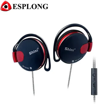 

SN-Q140 EarHook Earphones Stereo HIFI Headphones for girls 3.5mm Sport Music Headset With Microphone For Xiaomi Huawei iPhone X