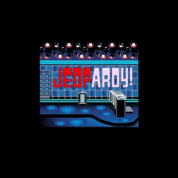 

Jeopardy! 16 bit Big Gray Game Card For NTSC Game Player Drop Shipping