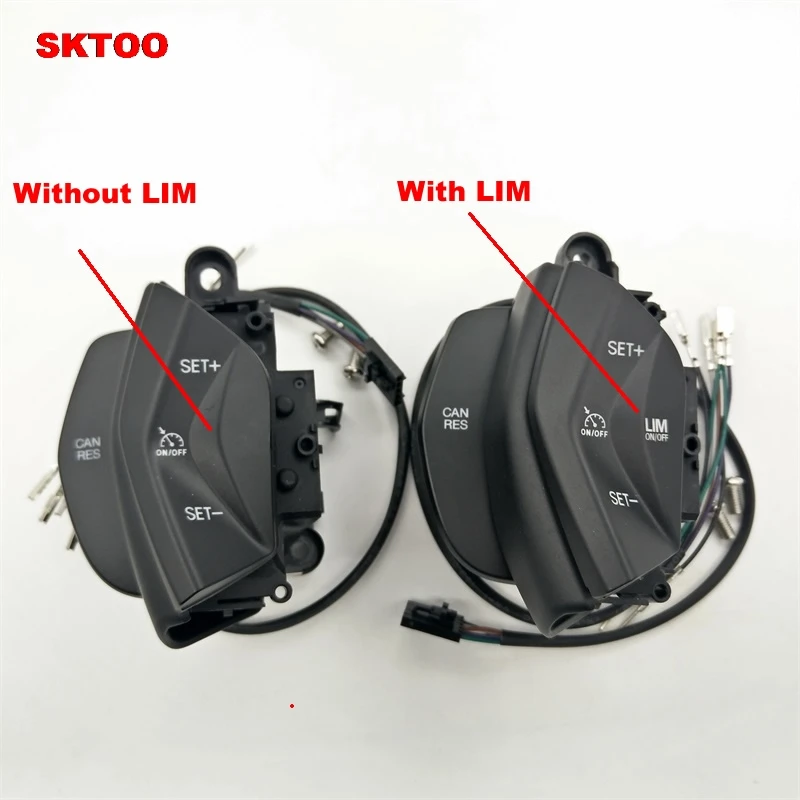 

SKTOO For Ford Focus 3 Kuga 2012 up Car Speed Control Switch Cruise Control System Kit Steering Wheel Speed Control & Cable