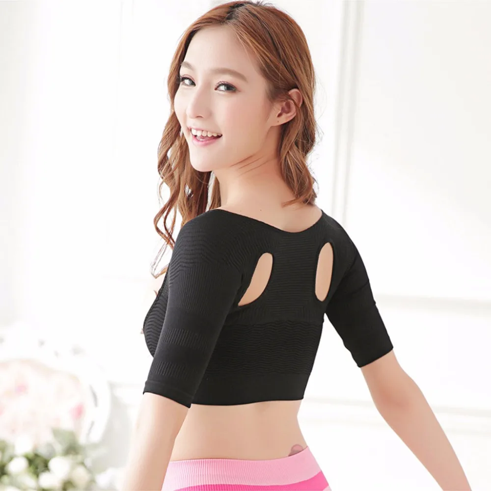 Women Boby Shaping Vest Breathable Back Support Strap Posture Corrector For Thinning Arms Neck And Shoulder Pain Relief-08