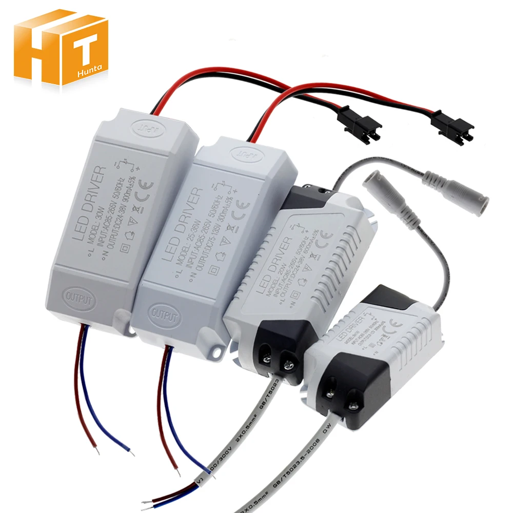 LED Power Supply 1W-36W 300mA Driver Adapter AC85-265V Lighting Transformer For LED Panel Light Downlight