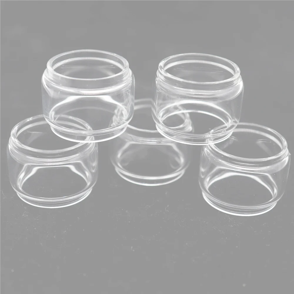 

5pcs YUHETEC Replacement Fat Glass Tank for Augvape Intake RTA bubble glass Fatboy Tube