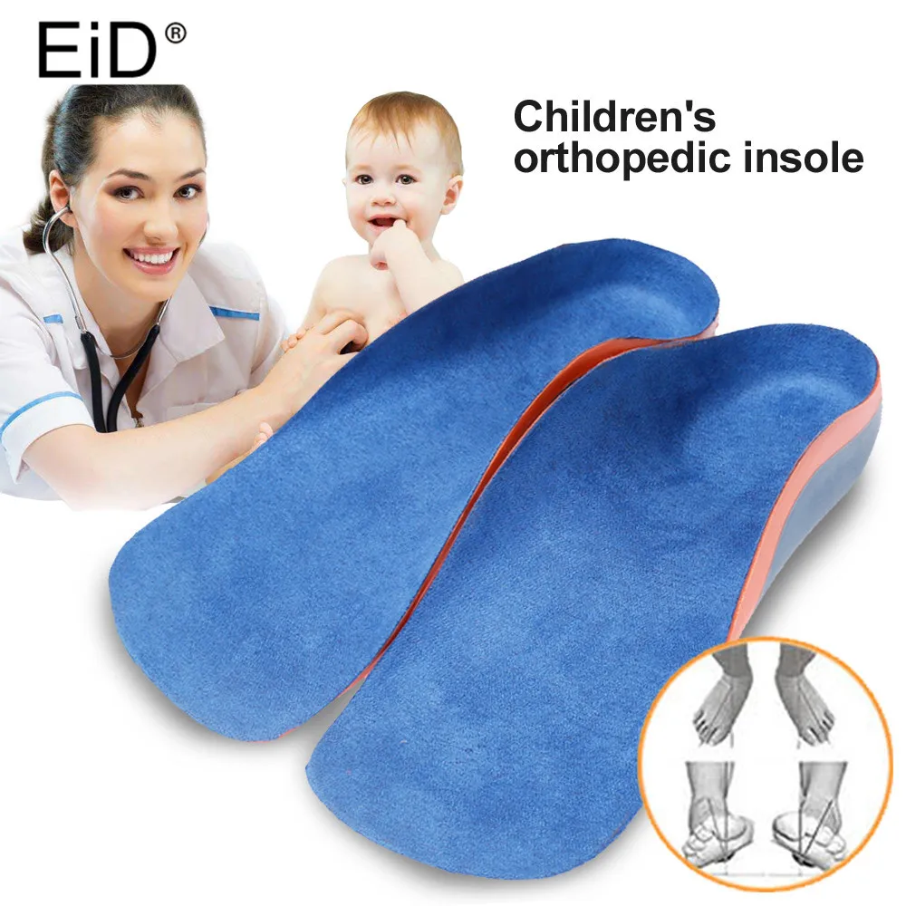 

EID Children EVA orthopedic insoles flat foot arch support orthotic Pads Correction Health Feet Care insoles for shoes