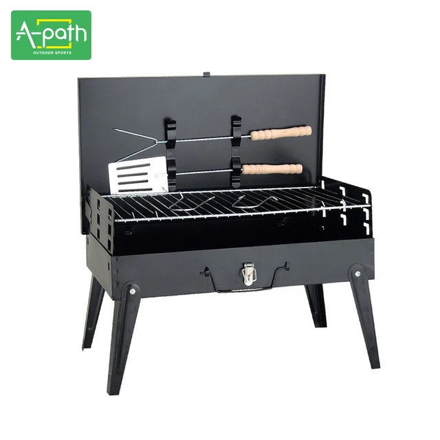 Outdoor Camping Stove BBQ Cooker Furnace Portable Hand held Barbecue