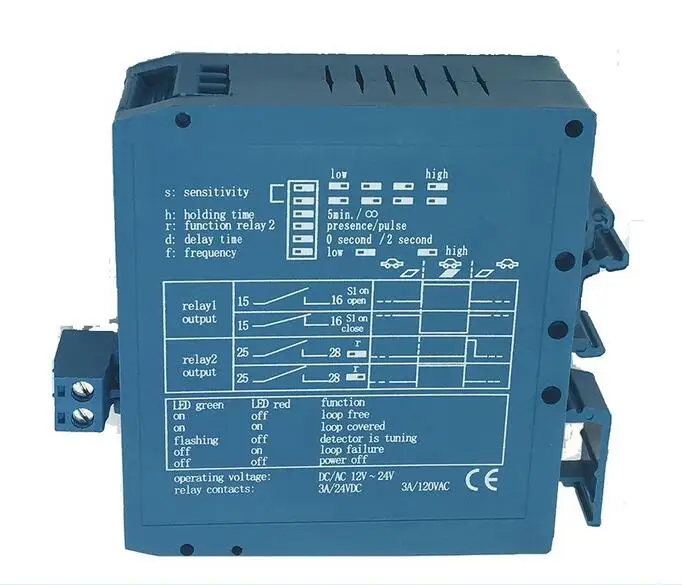 5 шт. 24VDC 12VDC Индуктивная петля автомобиля датчик детектор для безопасности и выхода для ворот и для управления дорожным сигналом