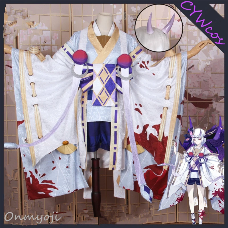 Костюм для косплея SSR Yi Mulian из игры Onmyoji женское платье Униформа костюмы на