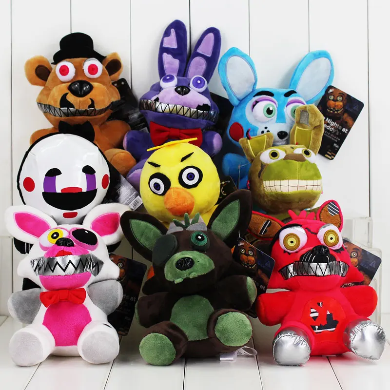 20 см игры FNAF плюшевые Five Nights At Freddy's медведь Фредди Fazbear Бонни воздушный шар мальчик кукольный Чика Springtrap мангл Фокси игрушка кукла