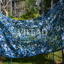 VILEAD 4x5 м Синяя камуфляжная сетка Военная, Армейская, камуфляжная сеть джунглей солнцезащитный навес для охоты кемпинг спортивная палатка тент автомобильный чехол