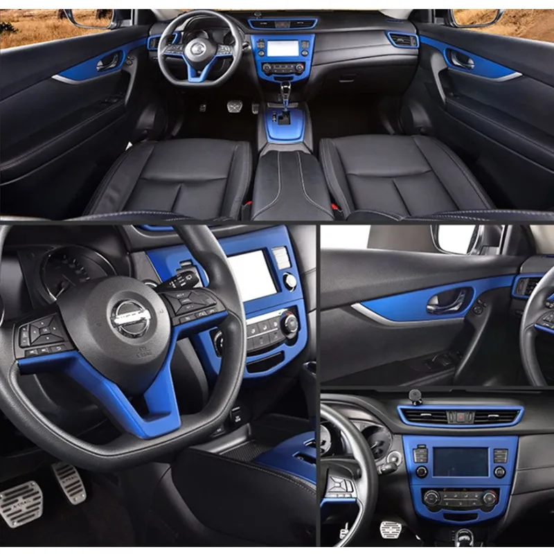 Автомобильный Стайлинг ABS красные и синие аксессуары модифицированные для Nissan X