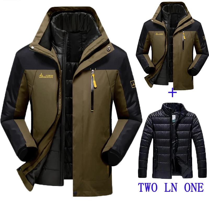 2016 new winter jacket male female Down jacket Waterproof windproof leisure jacket Plus thick velvet Warm