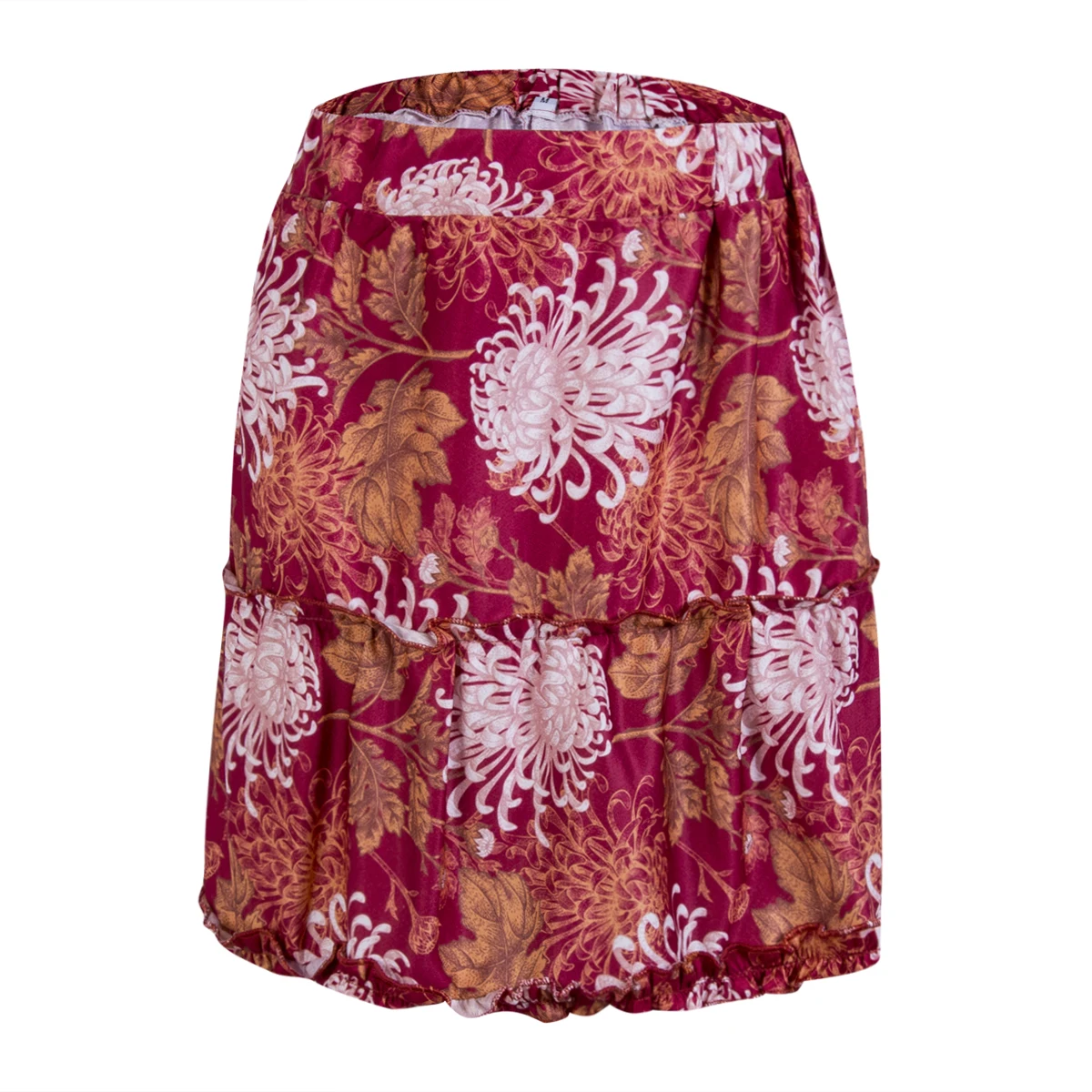 Сарафан Повседневная Цветочная женская летняя одежда с цветочным принтом женская юбка мини праздник