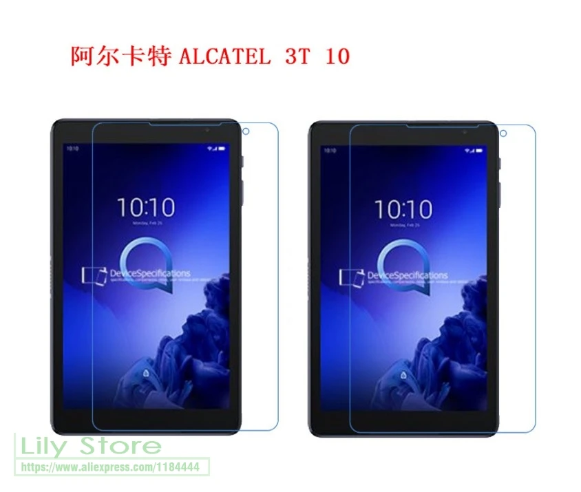 2 шт./партия для Alcatel 3 T 10 10,1 дюймов/Alcatel 3 T 8 8,0 дюймов планшет прозрачная HD защитная пленка для экрана