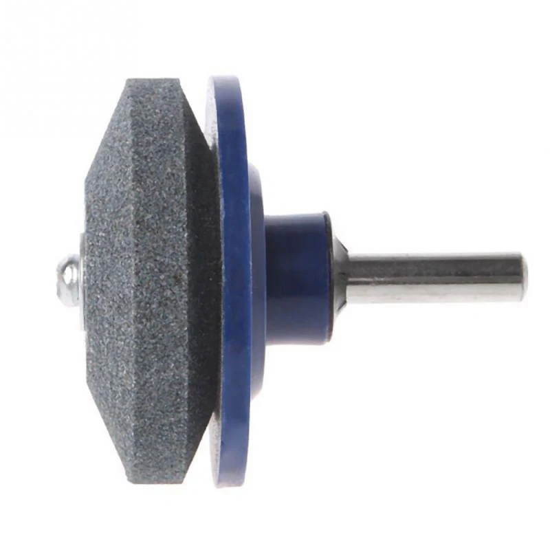2Pcs Grinding Drill Sharpener Lawnmower Faster Rotary Drill Blade Sharpener Grinding Tool Garden Lawn Mower Parts