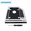 2.5'' HDD/SSD Caddy 9.5mm Universal Second SATA To SATA  Hard Drive Adapter For Laptop CD DVD Optical Drive Bay Free Shipping ► Photo 1/6