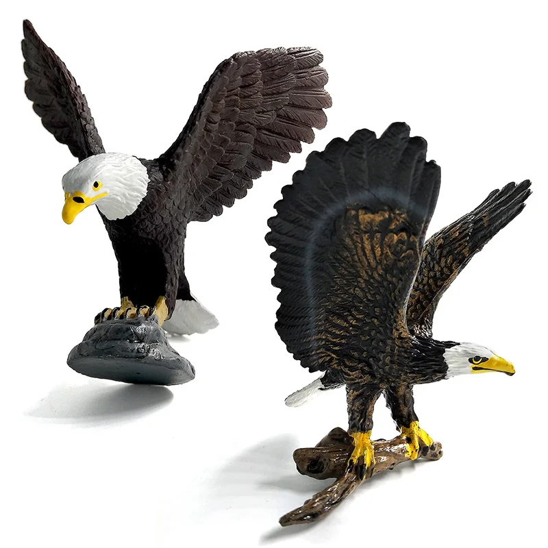 Sea Eagle Parrot Turkey Bird Action Figure Plastic Animal Model