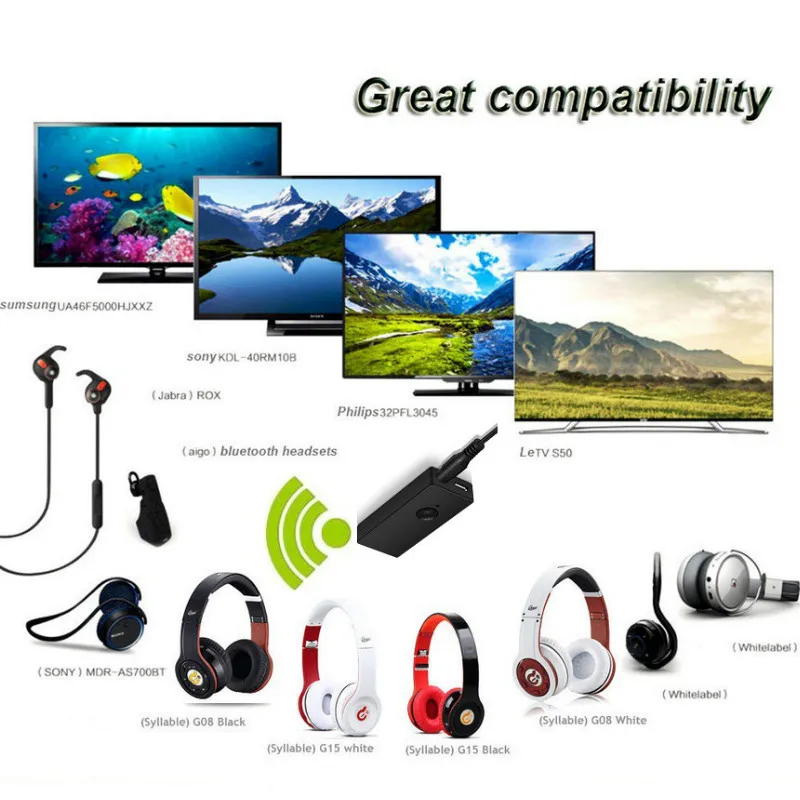 Новый TX8 Bluetooth приемник адаптер передатчик 1 for 3 0 EDR ТВ Аудио Колонка Blutooth Receptor для
