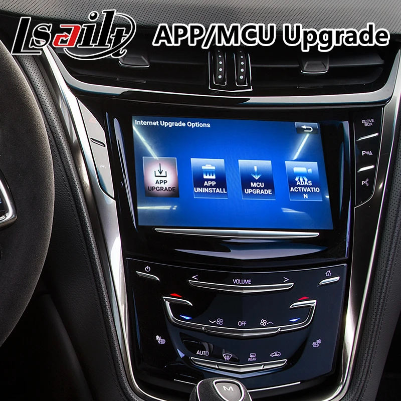 Android 7,1 видео интерфейс для Cadillac XTS/SRX/ATS/CTS/XT5/Escalade CUE системы-, gps навигация с 3 ГБ