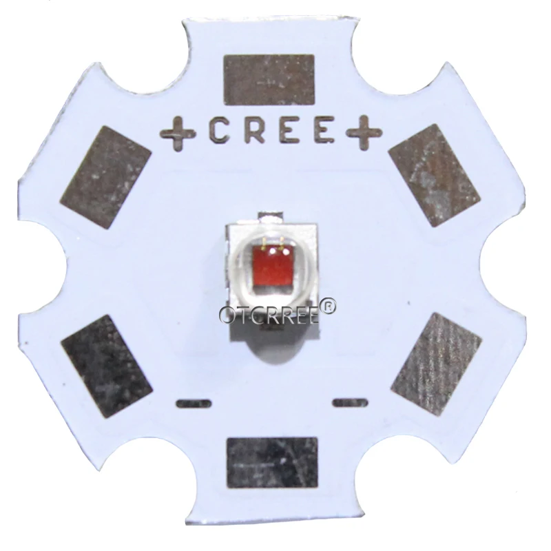 Cree 3 Вт XPE2 XP-E2 высокой мощности Светодиодный излучатель диод на 8 мм/12 мм/14 мм/16 мм/20 мм PCB, нейтральный белый/теплый белый/холодный белый красный синий