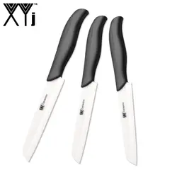 XYj 6 "дюймов Santoku керамический набор ножей японский нож шеф-повара пилообразный резак для хлеба для приготовления мяса Кливер острым лезвием