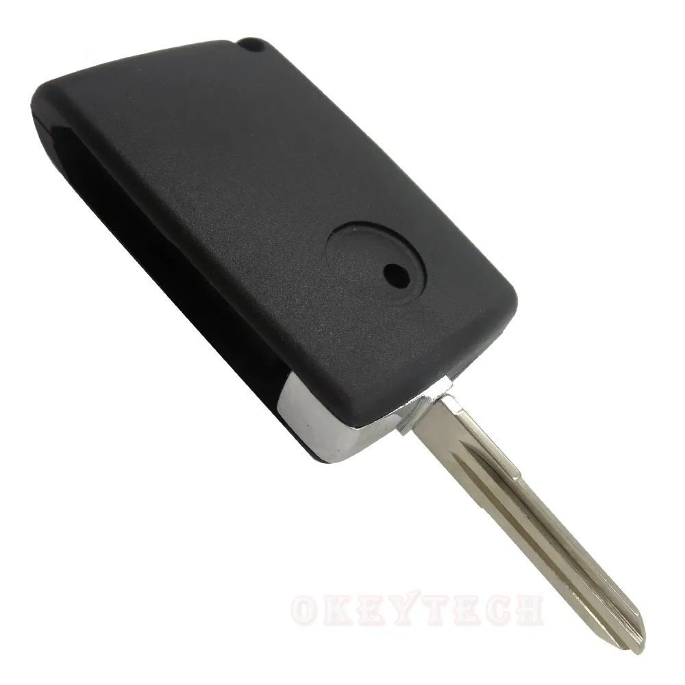 OkeyTech 3 кнопки модифицированный откидной складной чехол для автомобильного ключа