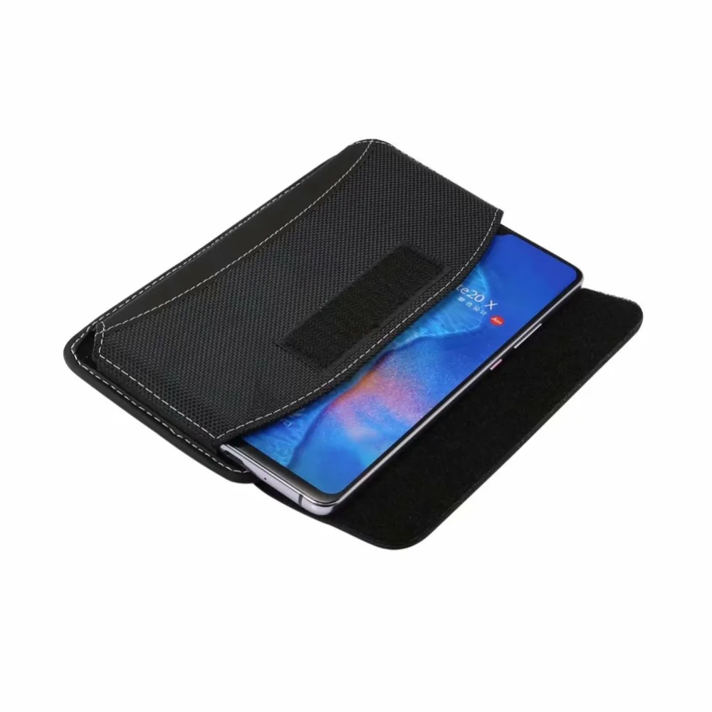Чехол для Asus Zenfone Max (M1) ZB556KL/Max ZB555KL/Lite (L1) ZA551KL прочная ткань Оксфорд горизонтальная