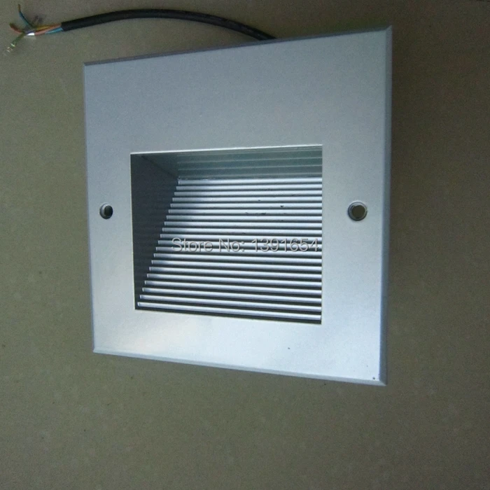 4 шт./лот AC85-265V 4,1 W IP65 светодиодная лампочка для подножки Открытый светодиодный настенный светильник алюминиевый материал и на рукавах