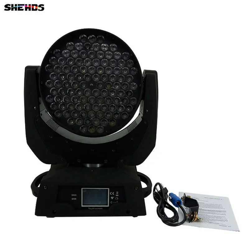 

LED Wash Moving Head Light 108X3W RGBW LED Stage Lighting DJ Disco Lighting DMX Sound Professional Stage Light for Event/wedding