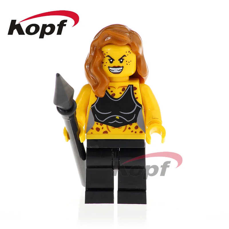 

Single Sale Super Heroes Cheetah Figures Reverse-Flash Lex Luthor Batman Lobo Bricks Building Blocks Children Gift Toys XH 758