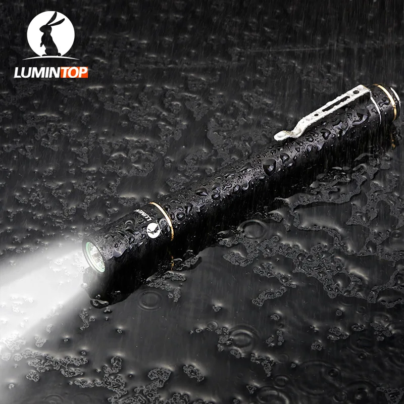 

LUMINTOP IYP365 Pen Light 2 Way Mode Switch EDC Waterproof Pen Flashlight Max 200 lumens Nichia 219BT LED