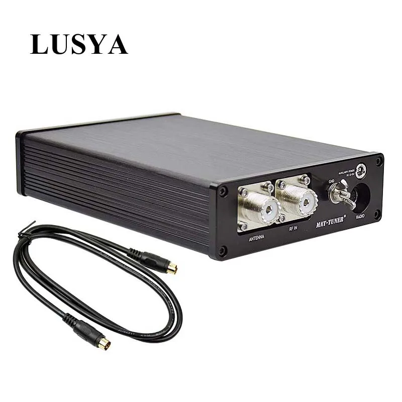 Автоматический тюнер Lusya mAT 30 120W 3M 54MHz HF Автомобильный автоматический антенный для