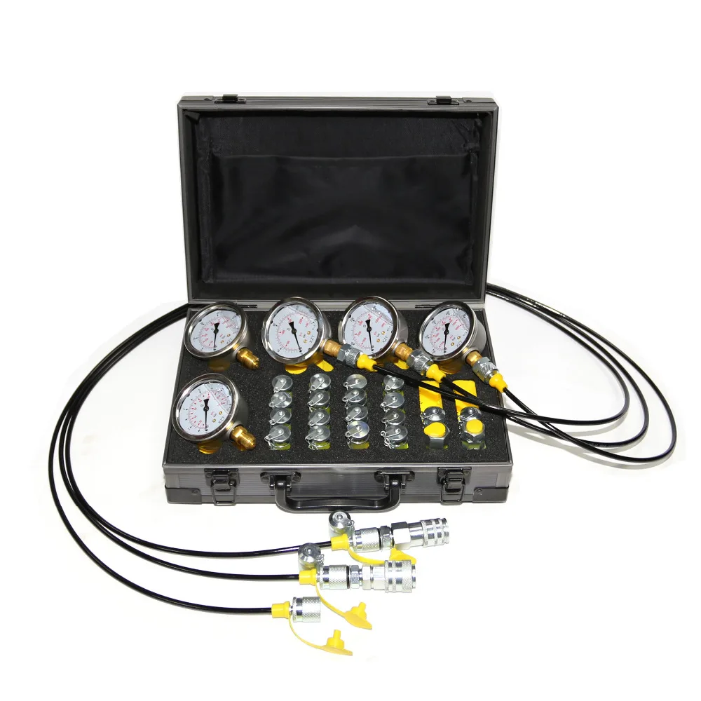 XZTK-60P  Excavator Hydraulic Pressure Test Kit  HYDRAULIC Test Point coupling, Hydraulic pressure guage